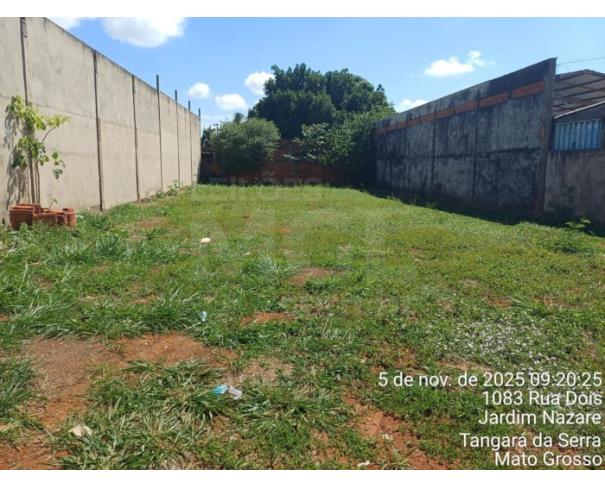 Foto de TANGARÁ DA SERRA/MT - Lote de terreno nº 10, da quadra nº 02, no Loteamento Jardim dos Ipês