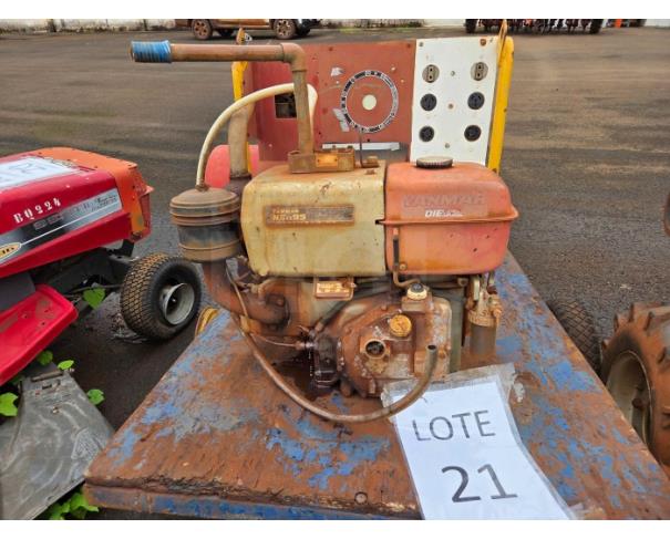 Foto de LONDRINA/PR - REBOQUE CARRETA 2 RODAS, SEM ENGATE, SEM PLACA, MOTOR YANMAR, GERADOR DE ENERGIA ELÉTRICA COM MOTOR YANMAR, ENXADA ROTATIVA