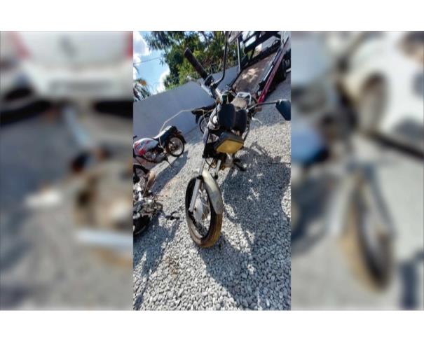 Foto de APARECIDA DE GOIÂNIA/GO - Motocicleta HONDA CG 125 - PARA RETIRADA DE PEÇAS - MOTOR INSERVÍVEL