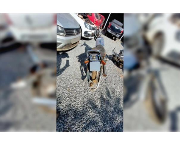 Foto de APARECIDA DE GOIÂNIA/GO - Motocicleta HONDA CG 125 - PARA RETIRADA DE PEÇAS - MOTOR INSERVÍVEL