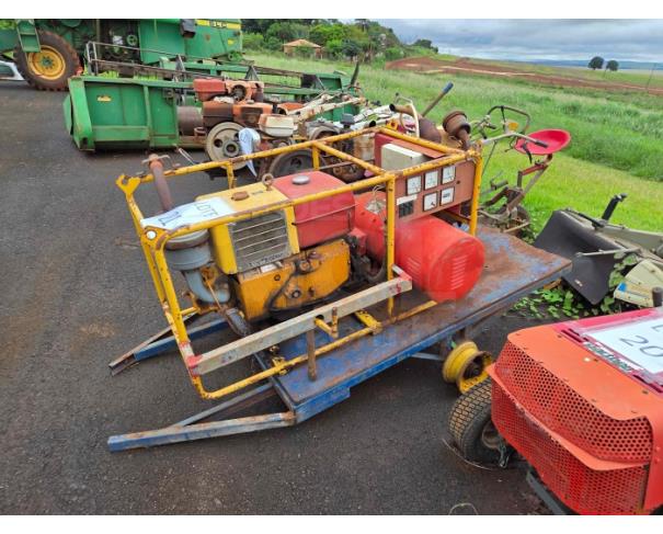 Foto de LONDRINA/PR - REBOQUE CARRETA 2 RODAS, SEM ENGATE, SEM PLACA, MOTOR YANMAR, GERADOR DE ENERGIA ELÉTRICA COM MOTOR YANMAR, ENXADA ROTATIVA