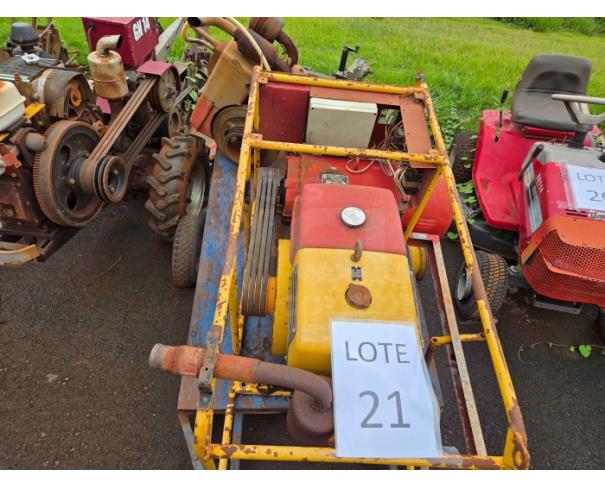 Foto de LONDRINA/PR - REBOQUE CARRETA 2 RODAS, SEM ENGATE, SEM PLACA, MOTOR YANMAR, GERADOR DE ENERGIA ELÉTRICA COM MOTOR YANMAR, ENXADA ROTATIVA