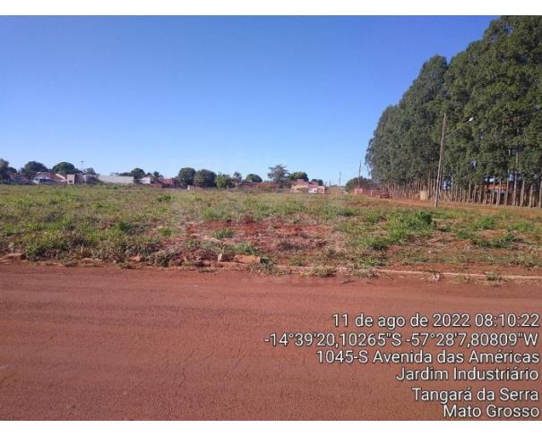Foto de TANGARÁ DA SERRA/MT - Lote de terreno nº 01-A, da quadra nº 03, no Loteamento Jardim Industriário