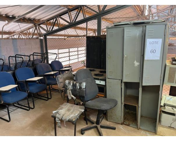 Foto de PONTA GROSSA/PR - SUCATAS DIVERSAS CADEIRAS DE ESCRITÓRIO, BEBEDOURO, IMPRESSORAS, FOGÃO DOMÉSTICO SEMI - INDUSTRIAL, APARELHO DE FAX