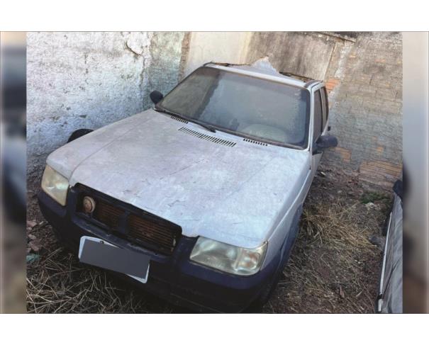 Foto de ARAGUAPAZ/GO - Lote com 04 motos e 1 carro - SUCATAS PARA DESTRUIÇÃO