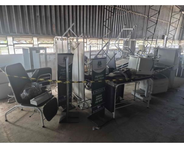 Foto de MORRO DA FUMAÇA/SC - Hospitalar (Aparelho de ultrassom, Macas, Biombos, Cadeiras de rodas, autoclave)