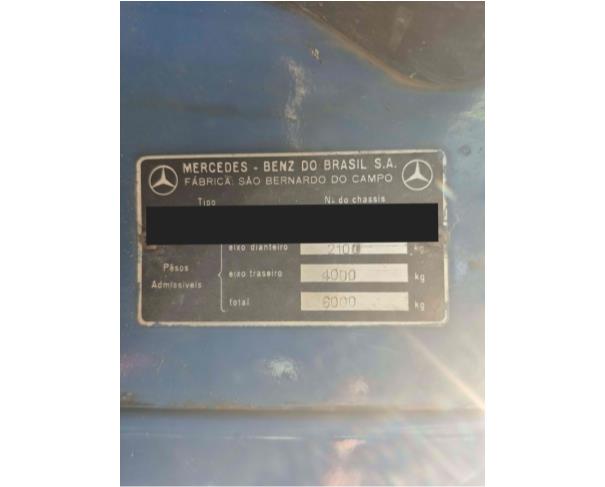 Foto de MORRO DA FUMAÇA/SC - Caminhão Mercedes Benz 608D, 1978/1978, DIESEL 