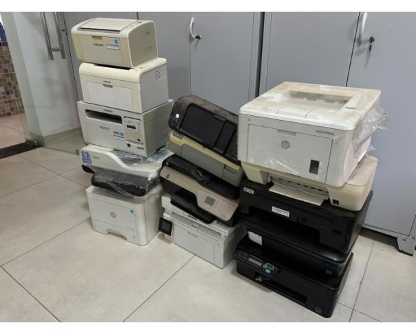 Foto de CARMÉSIA/MG - Lote de Equipamentos de Informática, Impressoras e Nobreaks 