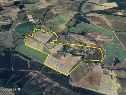 POMPÉU/MG - [Fração ideal de 50% sobre] área 03.07.52 hectares na Fazenda Saudade de Baixo