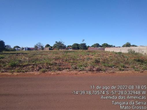 TANGARÁ DA SERRA/MT - Lote de terreno nº 04, da quadra nº 03, no Loteamento Jardim Industriário